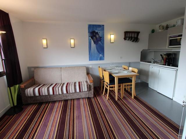 Avoriaz: Studio cabine 4 pers, cuisine équipée, wifi, balcon, casier à skis FR-1-633-36 - Avoriaz