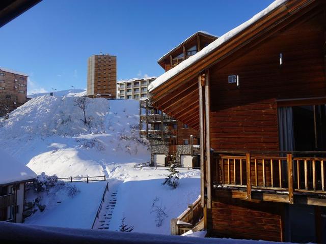 Duplex cosy 6 pers. avec balcon, à 200m des pistes, parking & WiFi inclus FR-1-636-11 - Orcières Merlette 1850