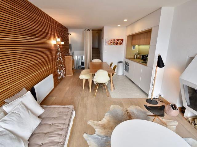 Triplex rénové aux Dromonts, Avoriaz - 6/7 pers, 3 ch, balcon, proche centre village FR-1-633-38 - Avoriaz