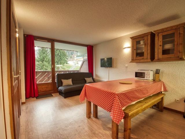 Appartement cosy 6 pers, cuisine équipée, balcon, casier à skis - Morillon 1100 FR-1-642-15 - Morillon 1100 Les Esserts