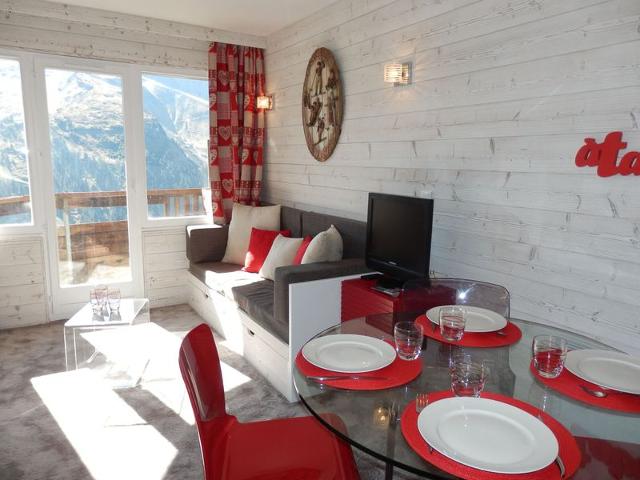 Studio rénové 4 pers, déco moderne, proche remontées mécaniques, balcon sud FR-1-634-24 - Avoriaz