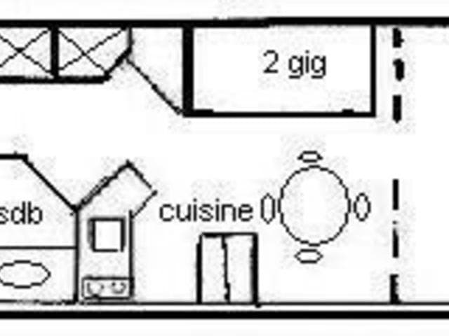 Studio 3/4 pers - AIME 2000 - Partie Zodiaque - PLAGNE AIME 2000 - Plagne - Aime 2000