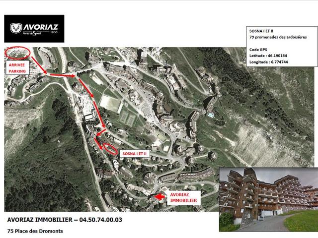 Avoriaz: Charmant appart 4 pers avec wifi, cheminée et mezzanine FR-1-633-42 - Avoriaz