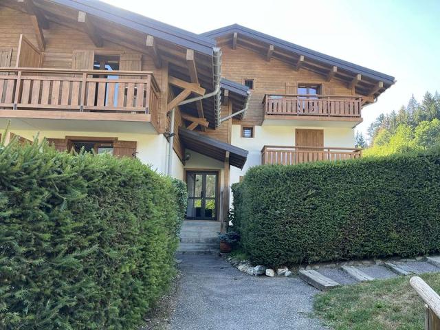 Appartement cosy 2 pièces, 6 couchages, balcon, garage et casier à skis, Demi-Quartier FR-1-597-9 - Megève