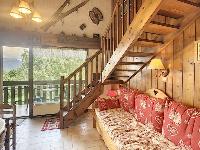 Duplex 35m² à 2 pas du centre de Combloux, 4 couchages, balcon, proche pistes FR-1-560-19 - Combloux