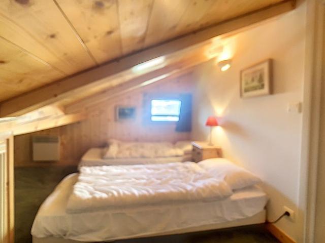 Appartement cosy avec mezzanine, au pied des pistes à Combloux, parking inclus FR-1-560-25 - Combloux