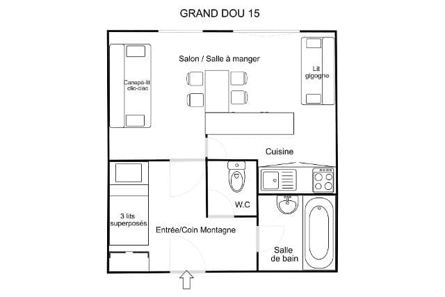 Appartements RESIDENCE GRAND DOU - Méribel Mottaret 1850