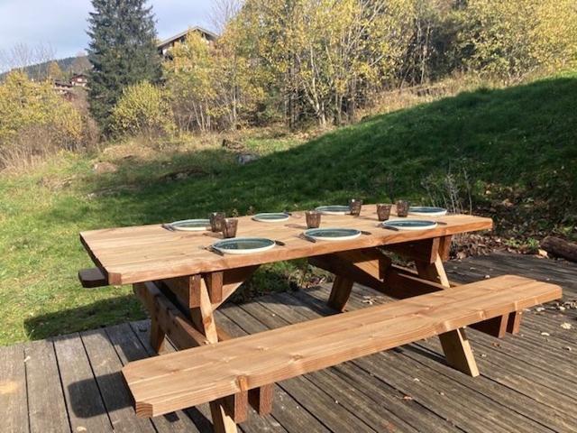 Appartement 3 chambres avec terrasse, balcon, terrain de boule, parking, wifi FR-1-459-189 - La Clusaz