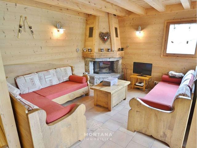 Triplex 8 pers. en Chalet Traditionnel, Pied des Pistes, Terrasse, Balcon, Parking FR-1-458-164 - Le Grand Bornand