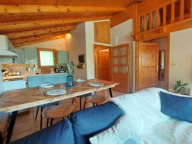 Appartement cosy avec balcon, proche du centre et skibus, garage inclus FR-1-624-112 - Samoëns