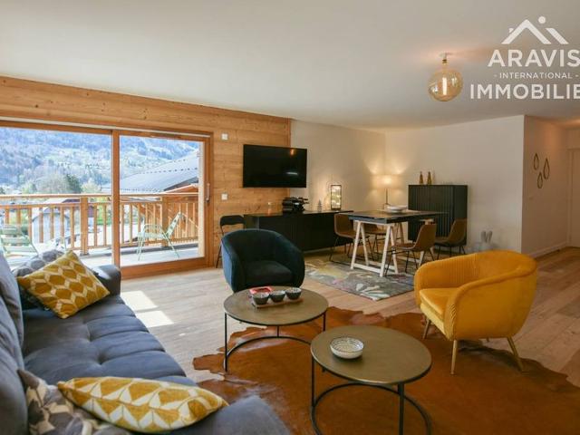 Appartement cosy au centre de Samoëns, 6 pers, 3 chambres, balcon FR-1-391-160 - Samoëns