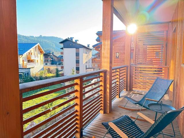 Les Gets: Apt 4-6pers, centre, proche pistes, terrasse, wifi, parking FR-1-623-317 - Les Gets