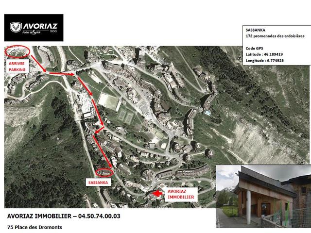 Appartement rénové 3 pièces, 7 pers, balcon, au Village des Dromonts, Morzine FR-1-633-48 - Avoriaz