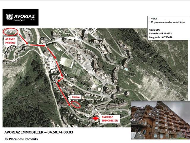 Charmant Appartement à Avoriaz - Village des Dromonts, 4 pers, 27m² - 5 min du Centre FR-1-633-56 - Avoriaz