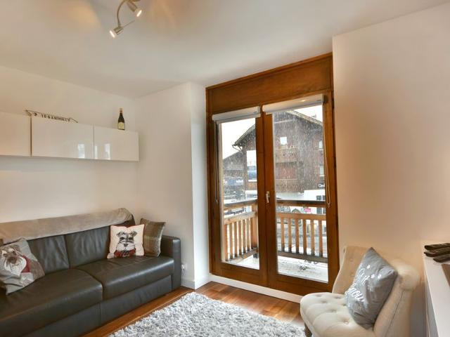 Studio Cabine Rénové Centre Village - 28m² - Balcon - 3 Pers - Parking - Les Gets FR-1-685-9 - Les Gets