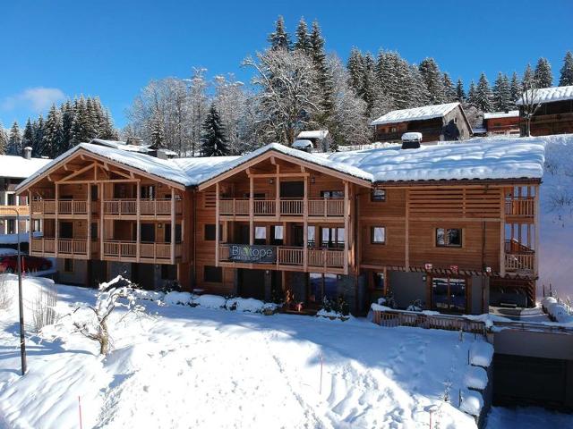 Les Gets: Appartement 2 ch. avec terrasse et WIFI, proche centre et pistes FR-1-623-309 - Les Gets