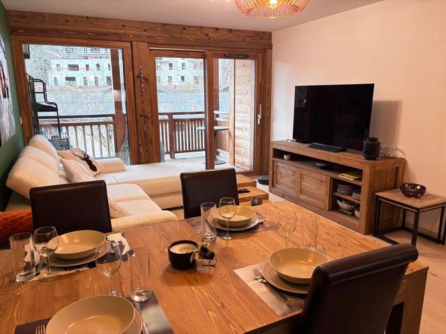 Les Gets: Appartement 2 ch. avec terrasse et WIFI, proche centre et pistes FR-1-623-309 - Les Gets