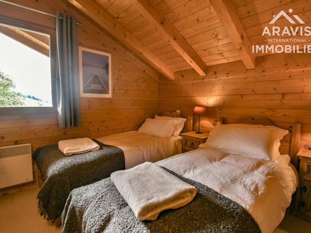 Chalet spacieux avec balcon sud, 8 pers, 4 ch, proche pistes et commerces, équipements modernes ! FR-1-391-158 - Le Grand Bornand