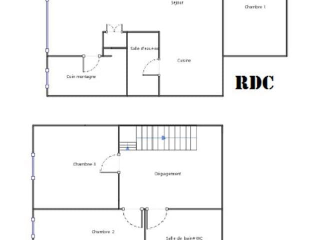 Lumineux T5 avec terrasse, pied des pistes, 8-10 pers, parking privatif - Les Gets FR-1-685-30 - Les Gets