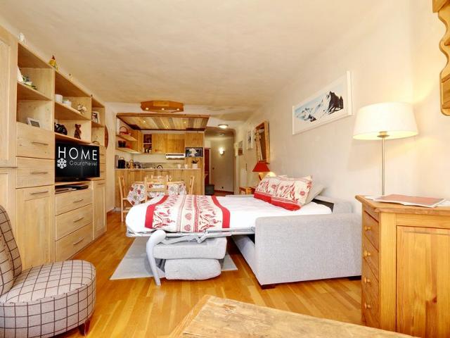 Charmant appart. au pied des pistes avec parking et WiFi à Courchevel FR-1-575-35 - Courchevel 1850