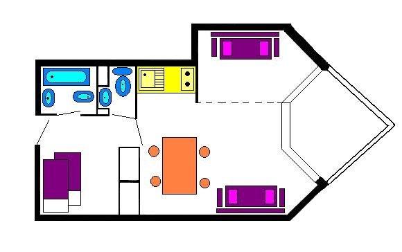 Appartement Ski Soleil VRS320-0116 - Vars