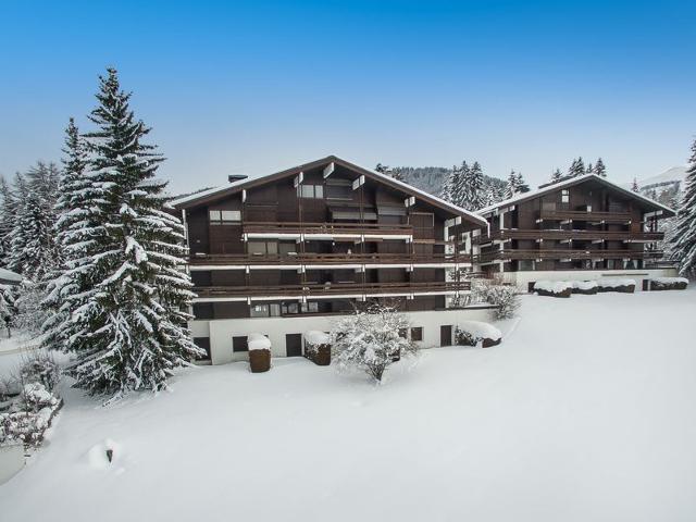 Appartement 3 pièces avec balcon, cheminée et parking – À 400m des pistes et du golf, Megève Mont d' - Megève