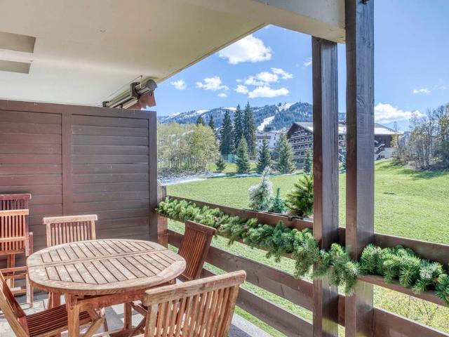 Appartement 3 pièces avec balcon, cheminée et parking – À 400m des pistes et du golf, Megève Mont d' - Megève