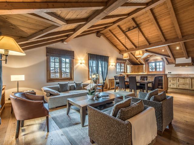 Duplex central à Courchevel avec cheminée, balcon, et WIFI FR-1-575-147 - Courchevel 1850