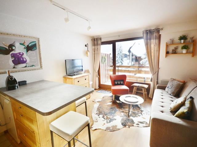 Studio cosy à Morzine, 4 pers., proche centre et télécabine, parking, linge inclus FR-1-684-1 - Morzine