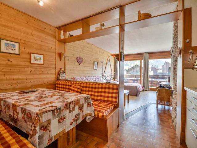 Studio centre Morzine, balcon, parking, proche remontées FR-1-684-51 - Morzine