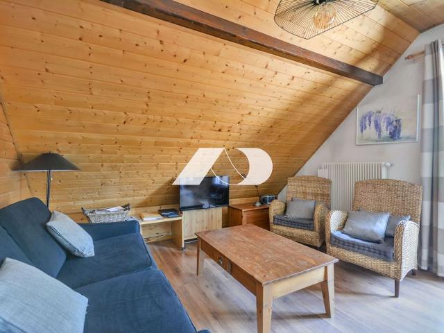 Duplex central, 4 pers., proche pistes et téléphériques, parking inclus, linge fourni FR-1-684-6 - Morzine