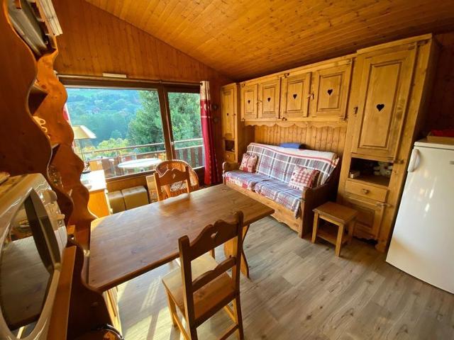 Studio 4 pers. sur les pistes avec balcon et parking FR-1-459-193 - La Clusaz