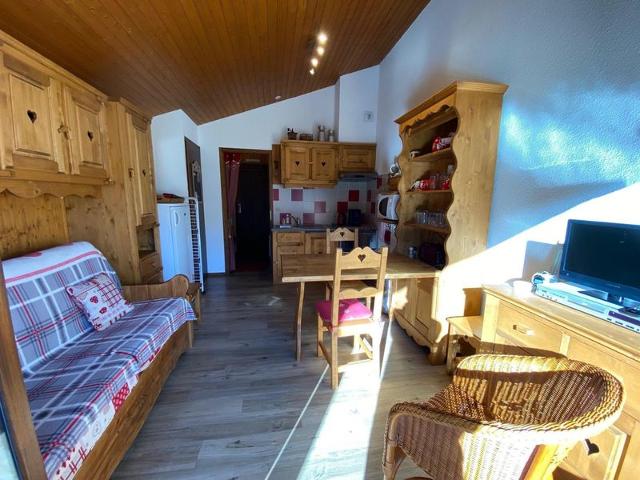 Studio 4 pers. sur les pistes avec balcon et parking FR-1-459-193 - La Clusaz