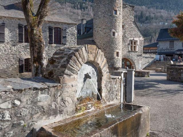 Studio cosy pour 4 personnes, proche centre et téléphérique, navette gratuite, balcon, casier à skis - Saint Lary Soulan