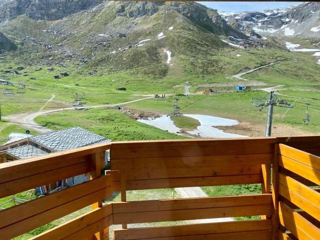 Studio 25m² avec balcon sud/est, 4 couchages, cuisine équipée, TV FR-1-449-188 - Tignes Val Claret