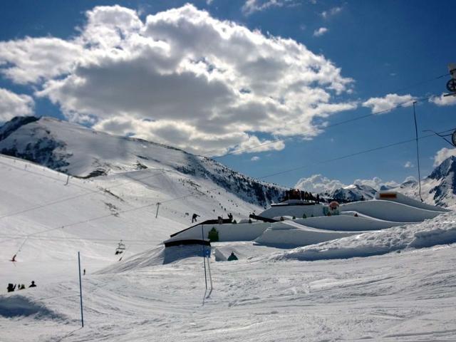 Studio convivial au pied des pistes avec local skis et parking, animaux non acceptés FR-1-296-450 - Saint Lary Soulan