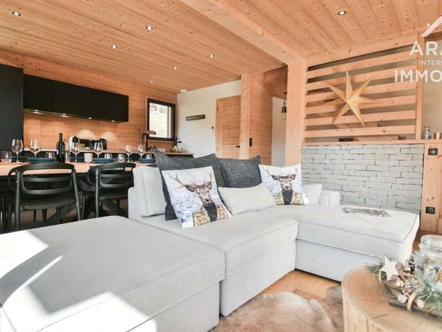 Chalet Mitoyen Luxueux 8 Pers, 3 Chambres Confortables pour une Escapade Alpestre Inoubliable FR-1-391-168 - Le Grand Bornand