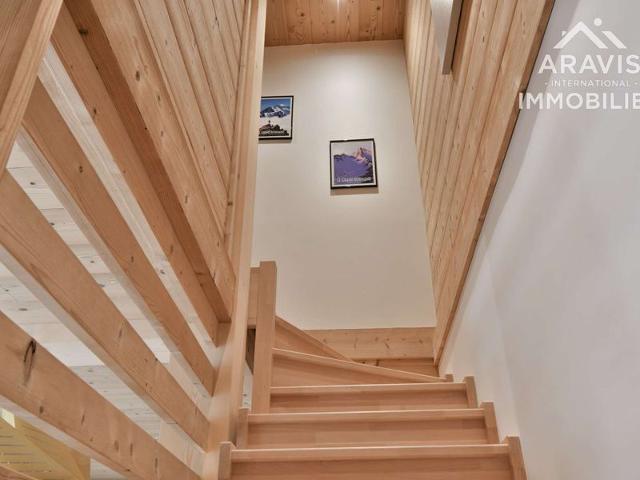 Chalet Mitoyen Luxueux 8 Pers, 3 Chambres Confortables pour une Escapade Alpestre Inoubliable FR-1-391-168 - Le Grand Bornand