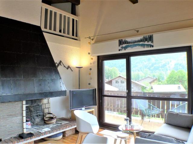 Charmant duplex au centre de Samoëns avec balcon, WiFi et parking FR-1-629-115 - Samoëns