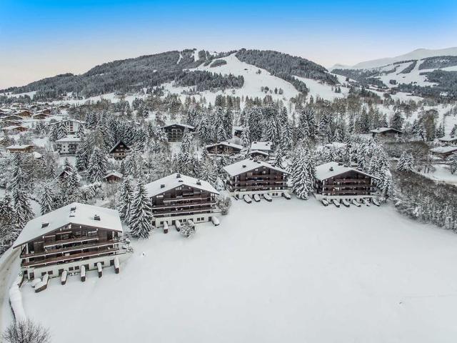 Studio rénové avec terrasse à Megève - Proche pistes et golf, parking et wifi inclus FR-1-453-299 - Megève