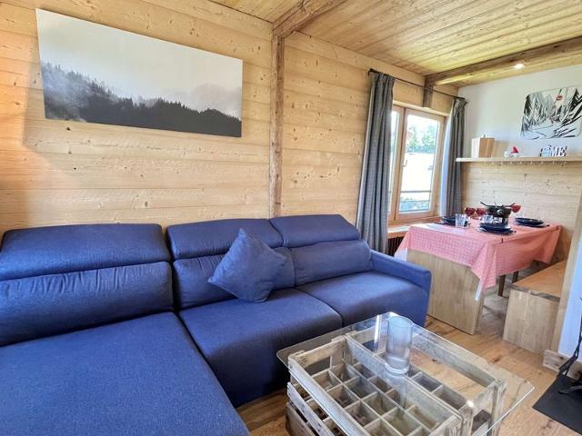 Appartement 3 pièces + cabine à Megève, 6 couchages, proche pistes et téléphérique FR-1-597-170 - Megève