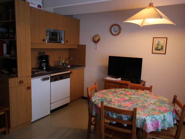 Studio cabine avec jardin, 24m², Chamrousse 1650, idéal pour famille, équipements complets FR-1-340-265 - Chamrousse