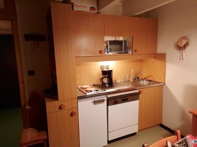 Studio cabine avec jardin, 24m², Chamrousse 1650, idéal pour famille, équipements complets FR-1-340-265 - Chamrousse