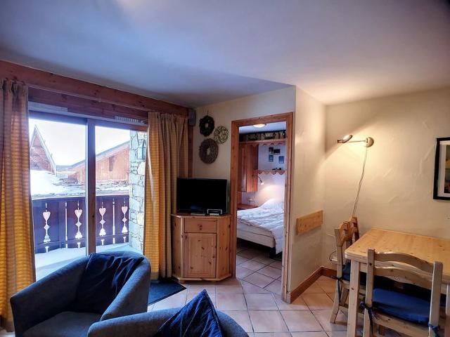 Charmant 3P aux Menuires, 43m², 2 ch, 2 sdb, 6 pers, pied des pistes, parking, balcon sud FR-1-178-3 - Les Menuires Reberty 2000