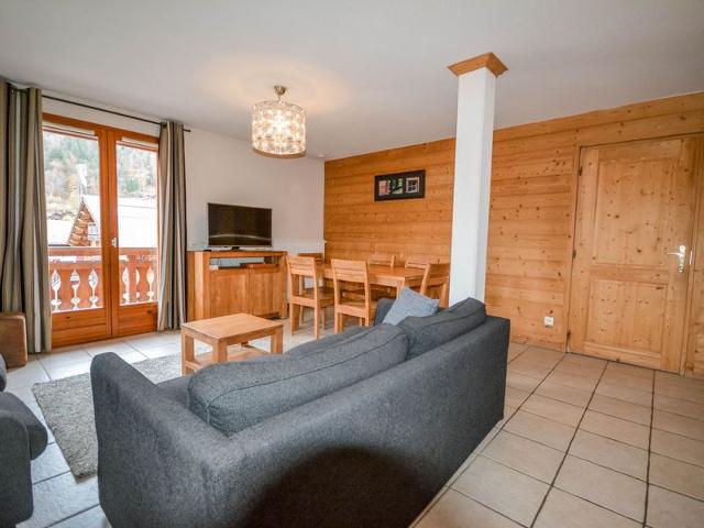 Appartement Morzine 64m² - Proche remontées mécaniques, WiFi, Sauna, Parking, 6 Pers. FR-1-684-61 - Morzine