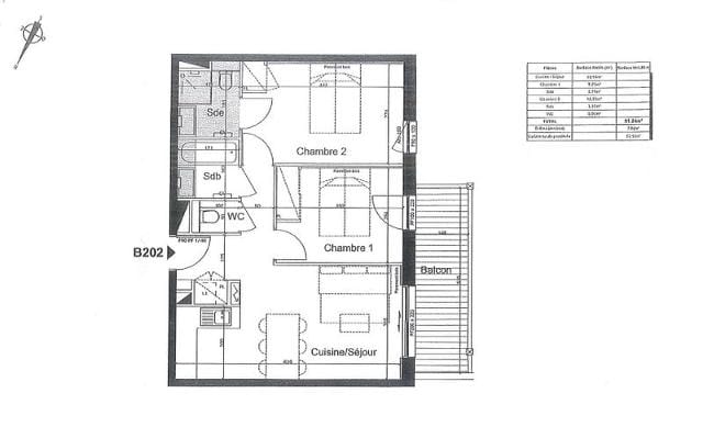 Appartement Lumi G463 - Valmorel