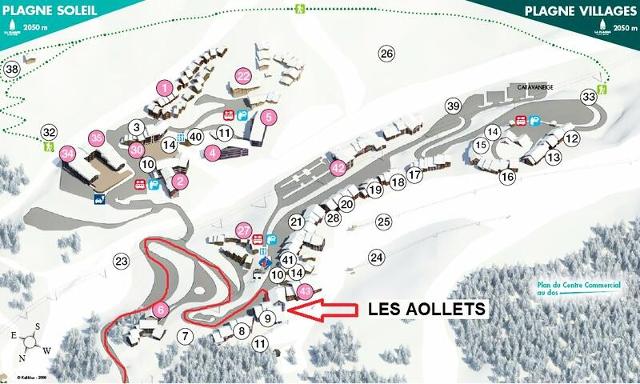 Résidence Les Aollets - Plagne Villages