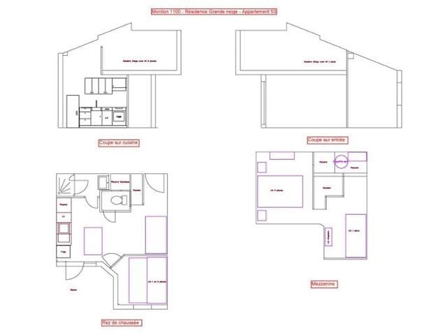 Charmant 2 Pièces Rénové 6 Pers, Balcon, Proche Pistes et Commerces - Morillon 1100 FR-1-412-82 - Morillon Village