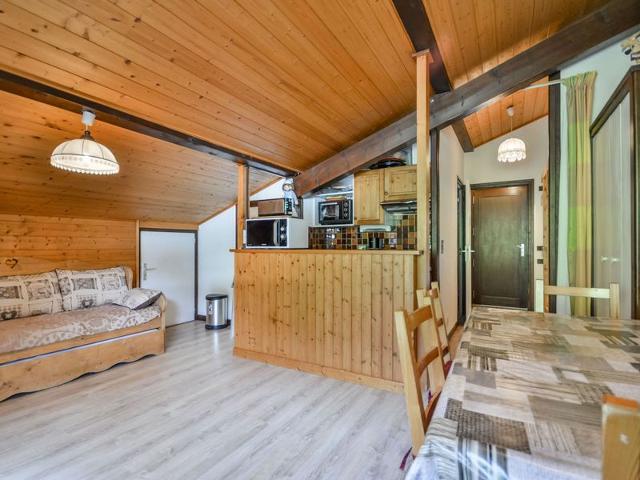 Appartement cosy 4-6 pers, balcon, au pied des pistes, proche centre et école de ski, garage inclus - Morzine