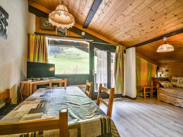 Appartement cosy 4-6 pers, balcon, au pied des pistes, proche centre et école de ski, garage inclus - Morzine